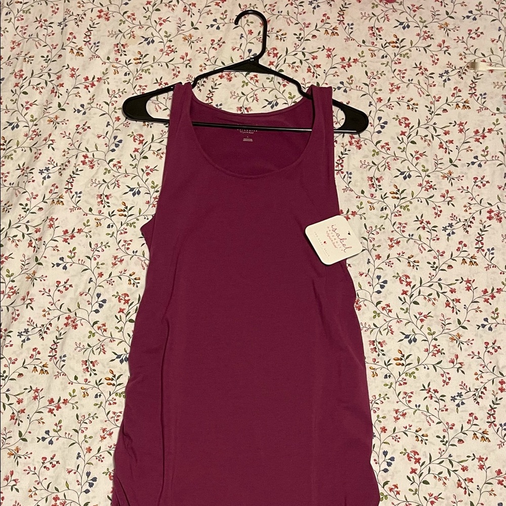 Purple Maternity dress
